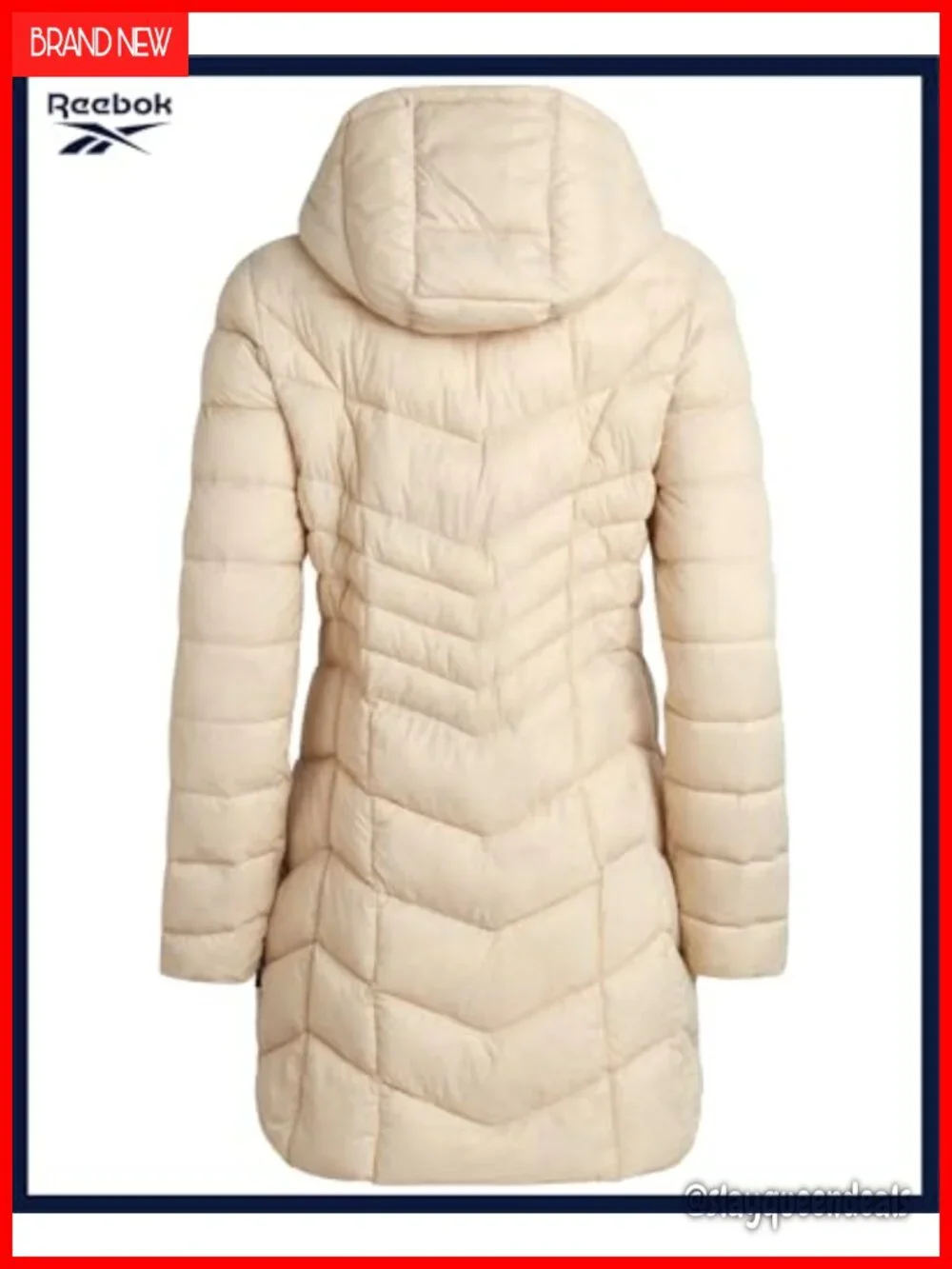 Women's Long Quilted Puffer Parka Winter Coat with Hood